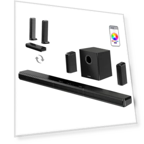 9.1 Channel Soundbar — Home Entertainment Systems, Ultimea