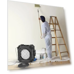 Air Scrubber with 3-Stage Filtration — HVAC Filtration, M-T