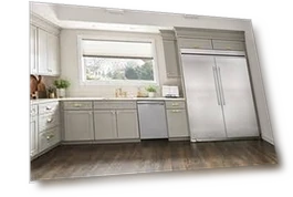 Column Refrigerator & Freezer Set — Mini Fridges, Frigidaire