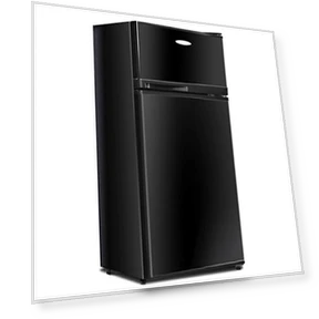 Compact Refrigerator with Top Door Freezer — Mini Fridges, GOFLAME