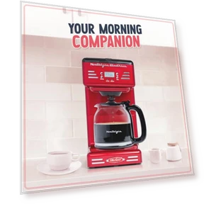 Retro 12-Cup Programmable Coffee Maker — Coffee Makers, Nostalgia