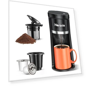 Single Serve Coffee Maker — Brewing Excellence, Horavie