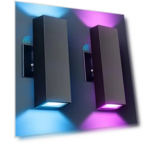 Smart Outdoor Wall Lights — Garden Illumination, KIZON