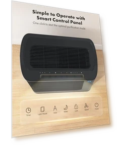 Air Purifier for Home Large Room — Activated Carbon Air Purifiers, Trucozie