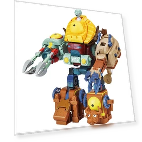 Alloy Plants vs. Zombies Transforming Mecha Robot Set — Playsets, Super Go
