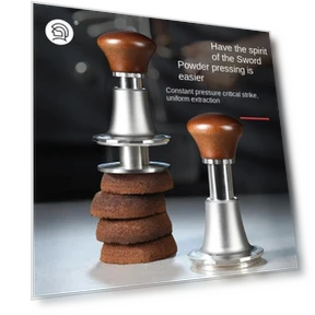 Auto-Bounce Espresso Tamper with Smart Constant Force — Tampers, Darling Women Boutique C