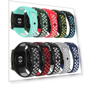 Breathable Silicone Watch Strap — Bands, Manjie