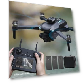Brushless RC Drone with 4K Dual Camera — Drones, toylefun