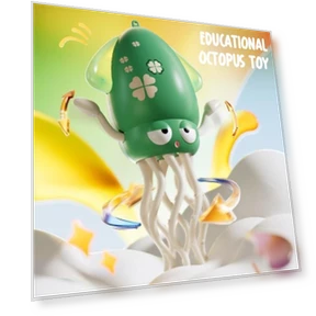 Electric LED Octopus Toy — Interactive Learning Devices, Kitty Cat House