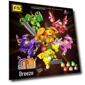 Fruit Warriors Mechanical Model Robot Building Blocks — Construction Kits, Super Go