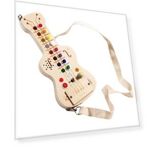 Music Busy Board Montessori Parish Toy — Infant & Early Childhood Playthings, Toys-Glory Fourall