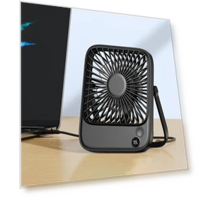 Rechargeable Portable Electric Mini Fan — Portable Cooling Solutions, Magic Cart