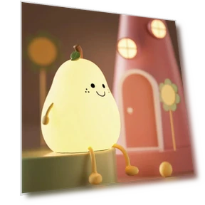 Rechargeable USB Night Light Pear — Night Lights, Darling Women Boutique C