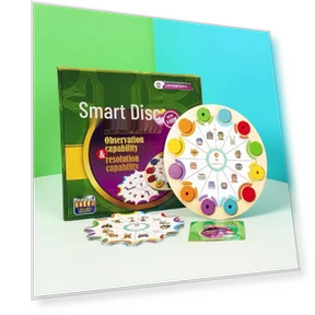 Smart Disc Puzzle — Educational Software, Super Go