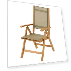 Smart Garden Wooden Recliner Chair — Lounge, LOGOS