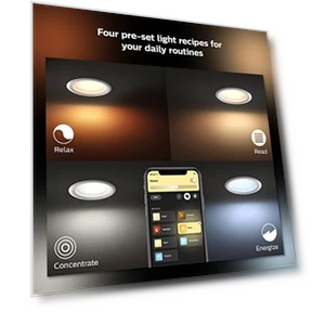 Smart Recessed LED Downlight — LED Strips, Philips Hue