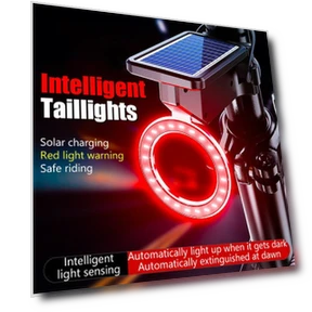 Solar-Powered Bicycle Rear Light — Bike Headlights, This Lawsuit