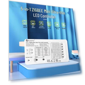 Ultra-Thin Mini 5-in-1 LED Controller — LED, GLEDOPTO