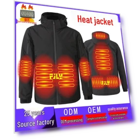 Unisex Heated Windbreaker with Dual Control — Insulated, BigSopping