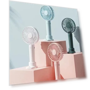 USB Rechargeable Mini Fan — Portable USB Fans, JOHO - CarGear