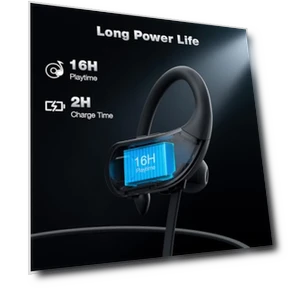 Waterproof Wireless Headphones — In-Ear Headphones, Boean
