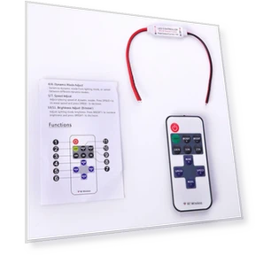 Wireless Dimmer Controller for LED Strip — Remote Controls, zhoushang