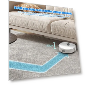 3-in-1 Sweeping Robot Vacuum — Smart Cleaning Robots, Magic Cart