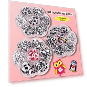 DIY Toy Animal Eye Stickers — Wiggle Eyes, AI Supermarket