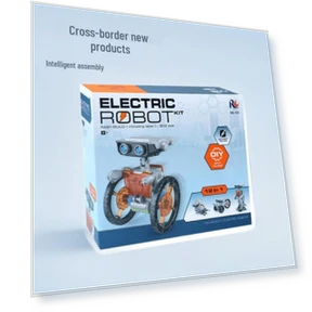 Electric Self-Assembly Robot Kit — Construction Kits, Super Go