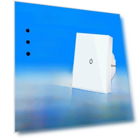 European Standard Tempered Glass Touch Panel Wall Switch — Switch Plates, TrendVibeCN
