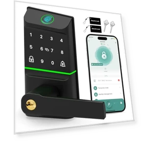 Keyless Entry Smart Door Lock with Doorbell — Smart Home Security, Mutak