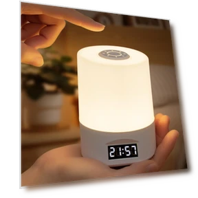LED Night Light Clock — Night Lights, JOHO