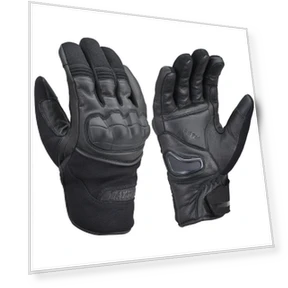 Motorcycle Genuine Leather Palm Soft Smartphone Gloves — Gloves, JP Create mege