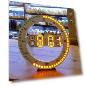 Portable LED Digital Wall Clock — Clocks, helloword