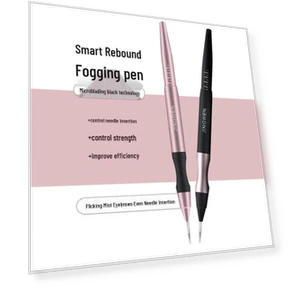Rebound Shading Eyebrow Embroidery Pen Set — Eyebrow Scissors, The Million