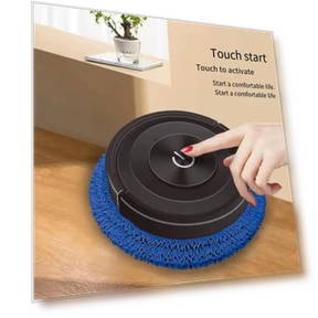 Silent Robot Floor Cleaner — Smart Cleaning Robots, Cozy Cottage-Relax