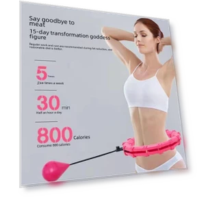 Smart Counting Detachable Hula Hoop — Kids Fitness, FluxZone