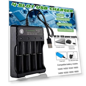 Smart Li-ion Battery Charger — Chargers, Houmeiwoo