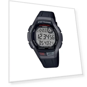 Sports Gear Step Tracker Watch — Fitness & Activity Monitors, Casio