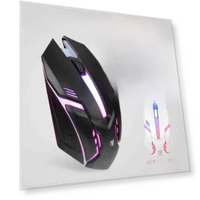 Weighted Backlit USB Wired & Wireless Gaming Mouse — Gaming Mice, Smarter than future