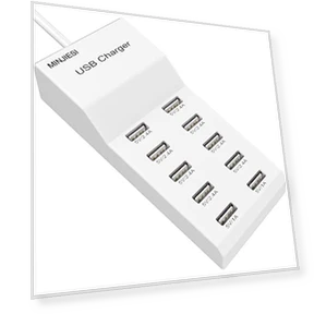 10 Port USB Charging Station — Power Solutions & Surge Protection, Shenzhenshi MinJieSi DianZi Youxiangongsi