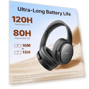 Active Noise Canceling Headphones — In-Ear Headphones, EarFun