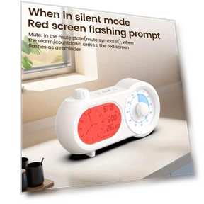 Digital Alarm Clock with Night Light — Alarms & Clocks, Houspace
