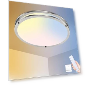 Flush Mount Ceiling Lights with Remote — Overhead Lighting, libtit