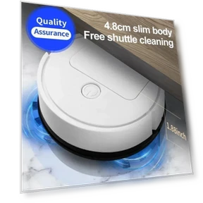 Mini Intelligent Sweeping Robot Vacuum — Smart Cleaning Robots, Darling Home