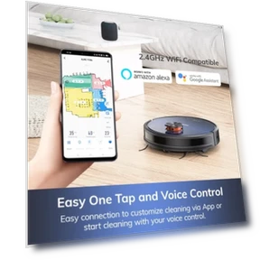 Robot Vacuum Cleaner with Self-Emptying Station — Smart Cleaning Robots, ILIFE