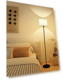 Smart Floor Lamp with Stand — Standing Lights, KAYOMART Electric