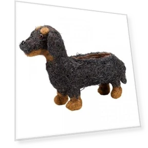 Smart Garden Animal Planter Dachshund Dog — Urns, Adds Garden