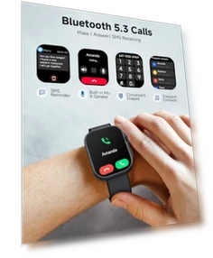 Smart Watch with Health Monitoring — Smartwatches, SOUYIE