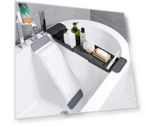 Smartphone Stand Bathtub Tray — Trays, SAMURAI STYLE